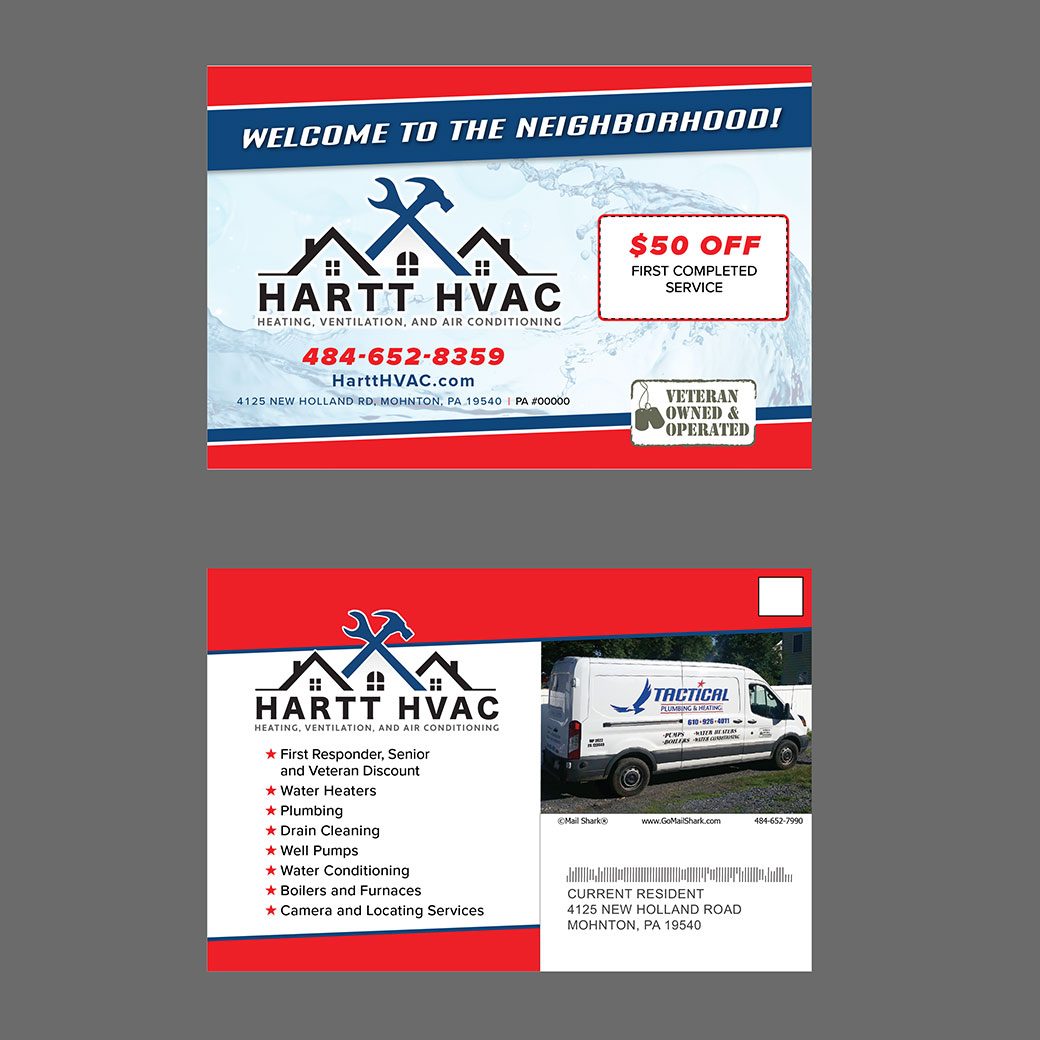 HVAC New Mover Mailer Example