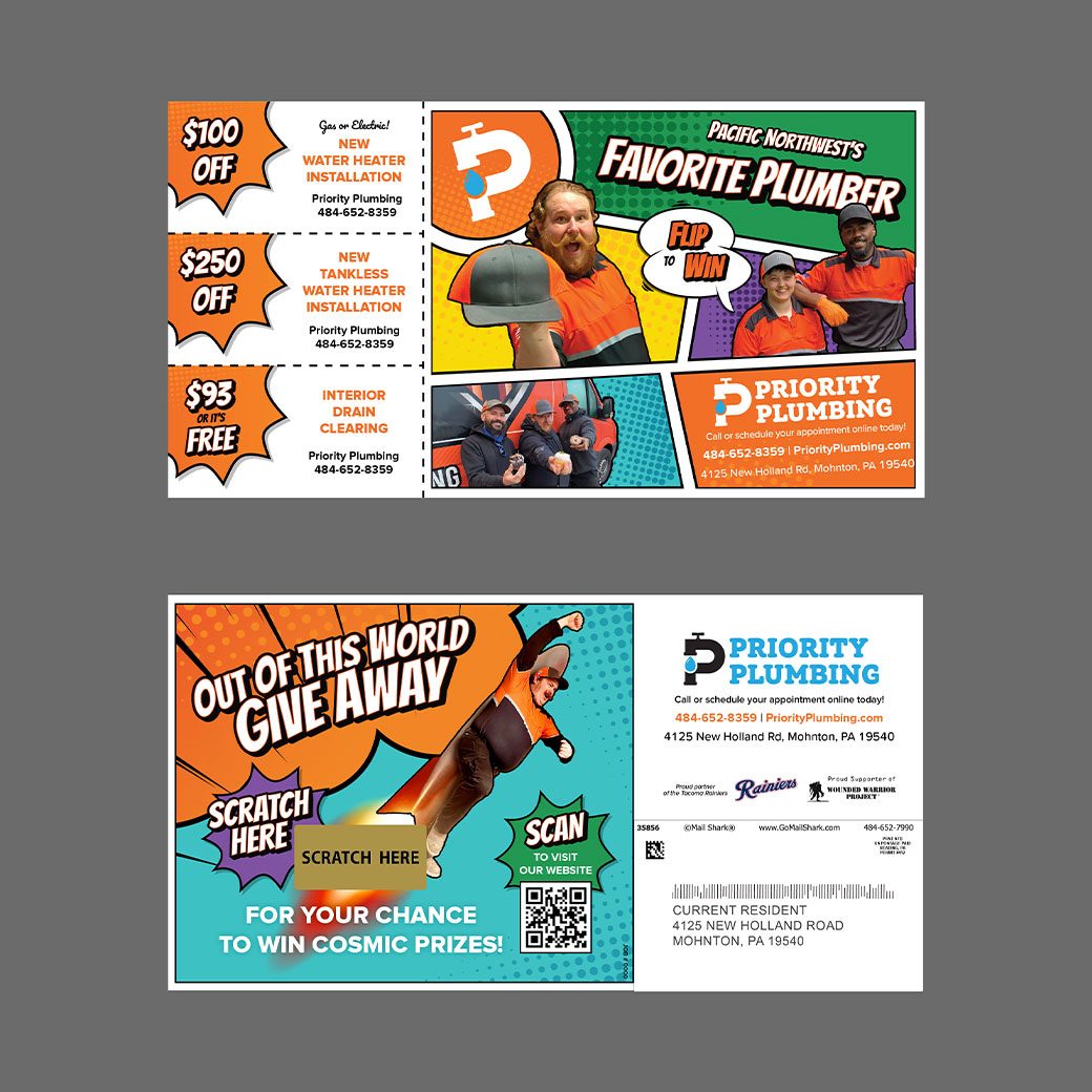 Scratch-Off Postcard - HVAC Industry