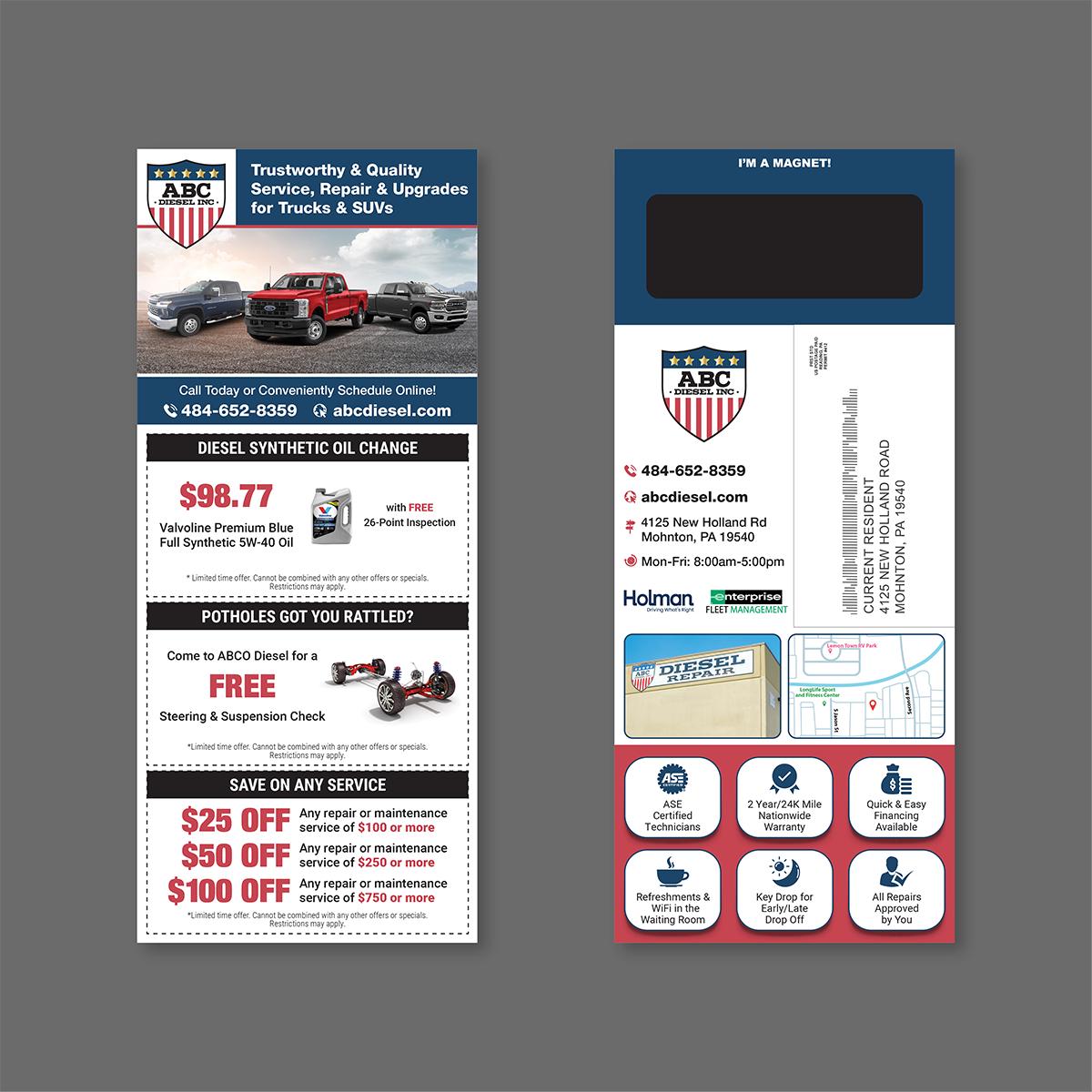 Automotive Magnet Mailer