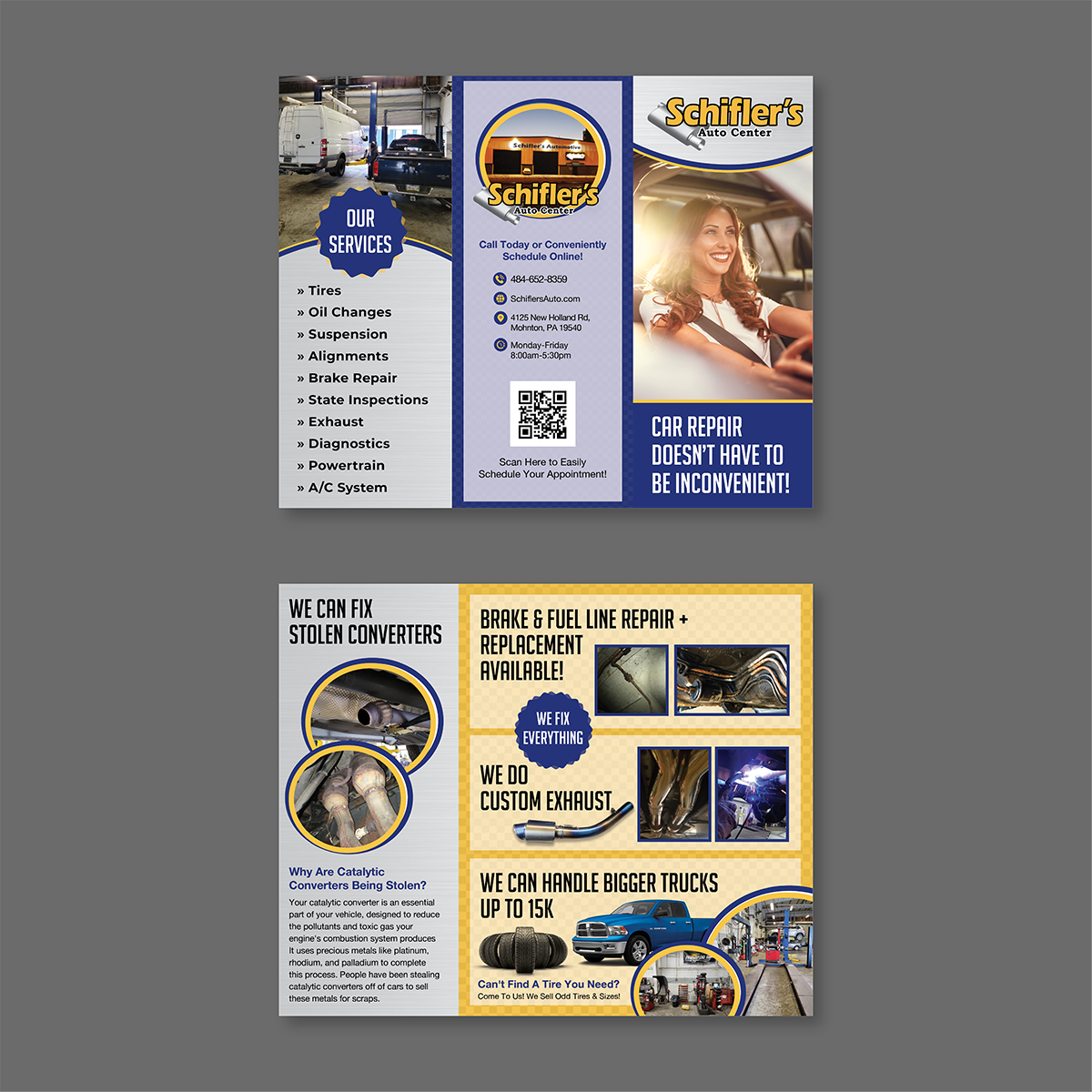 Small Automotive Brochure Example